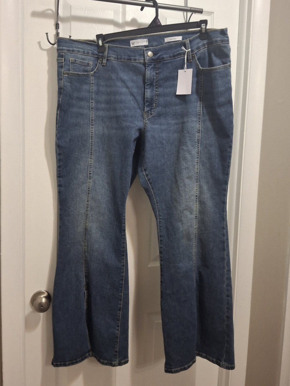 Jessica Simpson Daisy Flare Jeans - Dark Wash